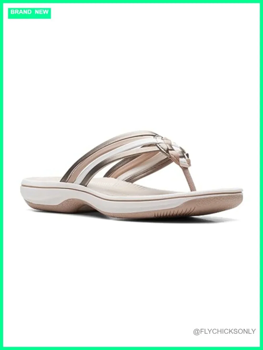 Lightweight Supportive Thong Sandals with EVA Midsole